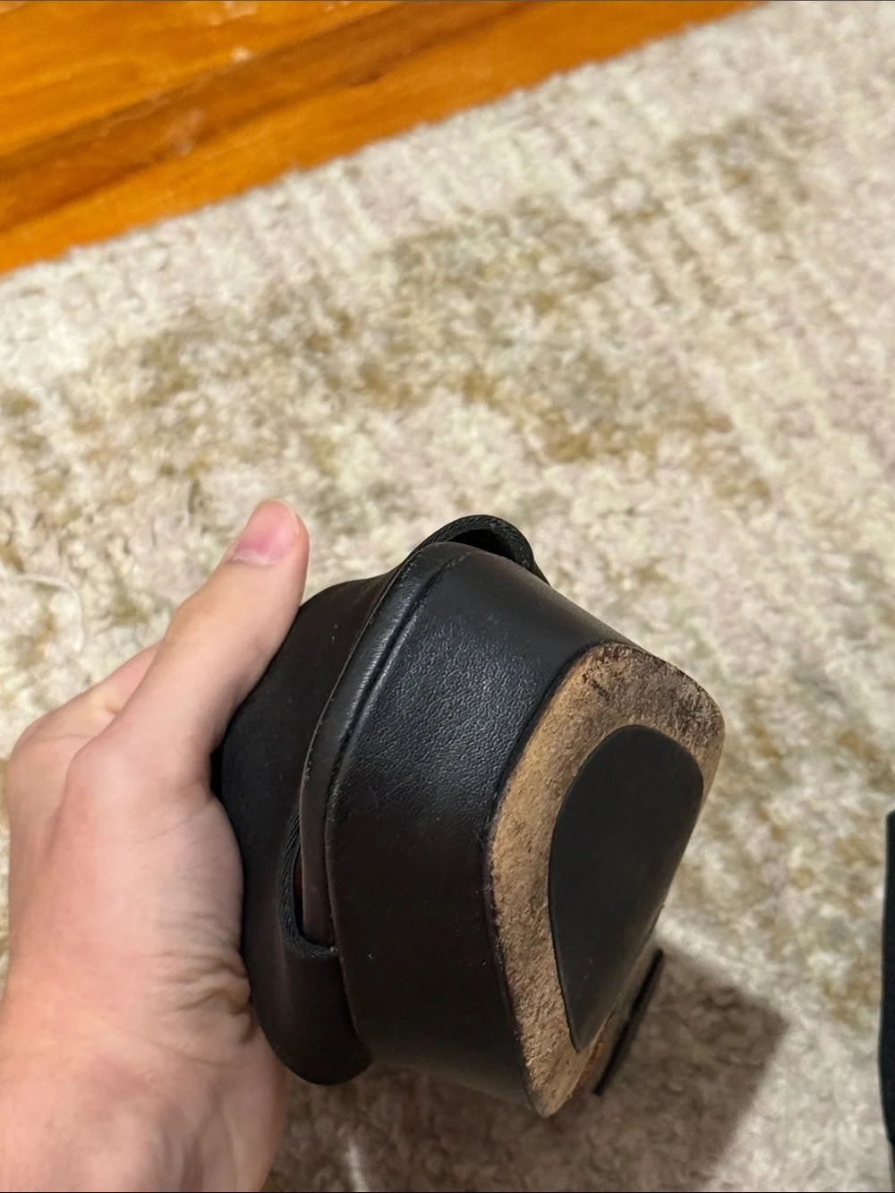 Eileen Fisher Black Stretch Slingback Wedge Sandals